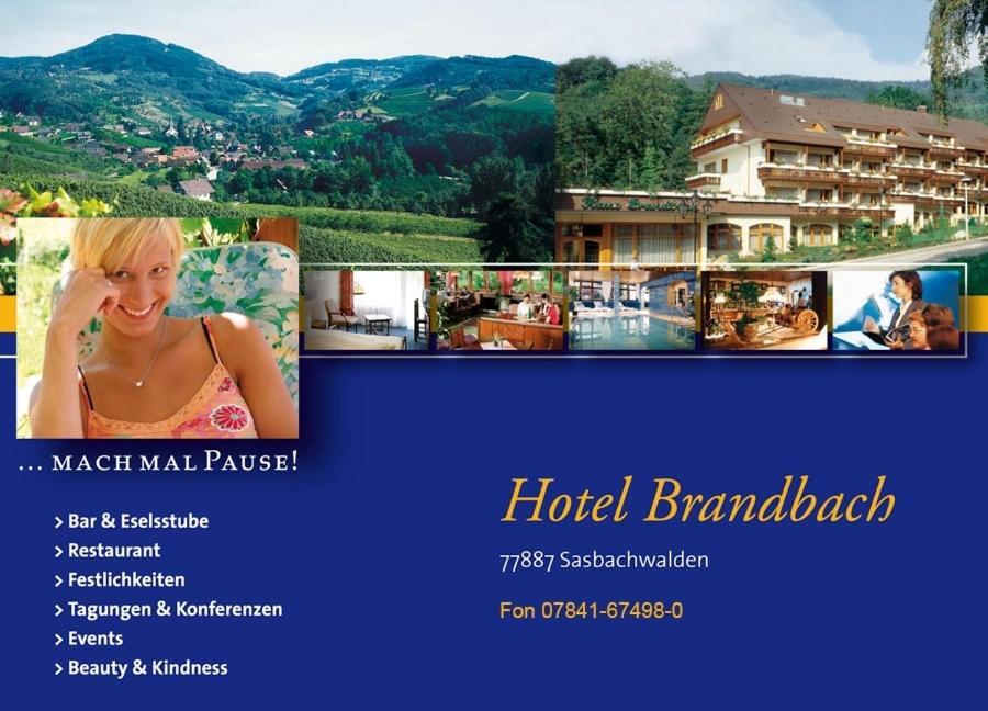 Hotel Brandbach Sasbachwalden Exteriör bild